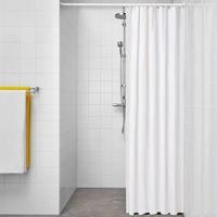 Douchegordijn Exma Wit PVC 140 x 180 cm - thumbnail