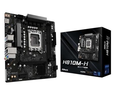 Asrock H810M-H Intel H810 LGA 1851 (Socket V1) micro ATX