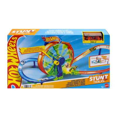 Hot Wheels Rapid Launch & Loop racebaan - thumbnail