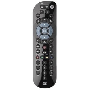 Sky vervangingsafstandsbediening van One For All - Werkt met alle Sky-ontvangers - De ideale vervangende afstandsbediening voor Sky met dezelfde functies als het origineel - snelkeuzetoetsen - URC1635