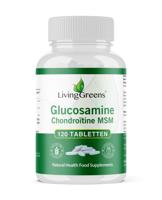 Livinggreens Glucosamine chondroitine MSM 120 Tabletten - thumbnail