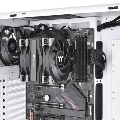 Thermaltake TOUGHAIR 510 CPU Air Cooler CPU-koellichaam met ventilator Intel LGA 1851, Intel LGA 1700, Intel LGA 1200, Intel LGA 1156, Intel LGA 1155, Intel