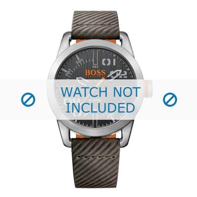 Hugo Boss horlogeband HO1513417 Leder Bruin Hugo Boss horlogeband HO1513417 Leder Bruin