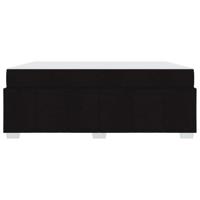 Bedframe met matras Zwart 180 x 200 cm Stof - thumbnail