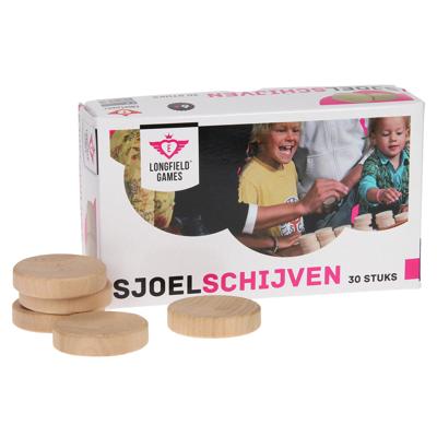 Longfield sjoelschijven 30 stuks