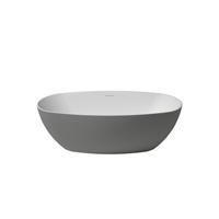 Vrijstaand Ligbad Zydra Como 170x80 cm MT Titanio - thumbnail