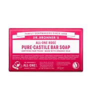 Dr. Bronner's Zeepblok - pure castile - roos - thumbnail