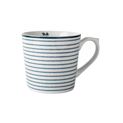 Laura Ashley beker XL Candy Stripe 54 cl