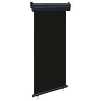 VidaXL Balkonscherm 85x250 cm zwart - thumbnail