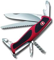 Victorinox RangerGrip 55 0.9563.C Zwitsers zakmes Aantal functies 12 Rood, Zwart - thumbnail