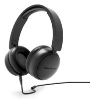 Energy Sistem Soundspire hoofdtelefoon (100% gerecycled kunststof, afneembare kabel, microfoon, spraakassistent) - Zwart - thumbnail
