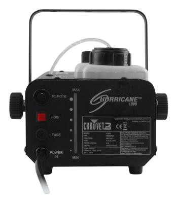 Chauvet DJ Hurricane 1000 fogger rookmachine Chauvet DJ Hurricane 1000 fogger rookmachine