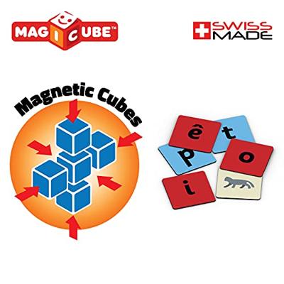 Geomag MagiCube Woorden Leren 16 Cubes + 63 clips Geomag MagiCube Woorden Leren 16 Cubes + 63 clips