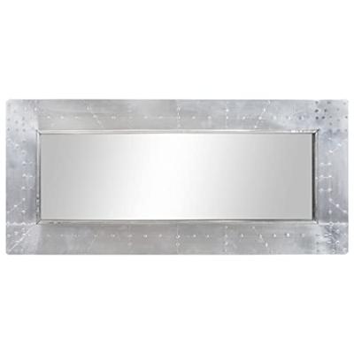 VidaXL Spiegel luchtvaartstijl 110x50 cm metaal