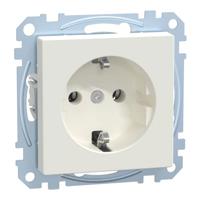Merten MEG2301-0419 Wandcontactdoos System M Polar-wit 1 stuk(s) - thumbnail