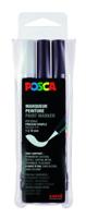 Paintmarker uni posca pcf350 brush 1-10mm 3st ass - thumbnail