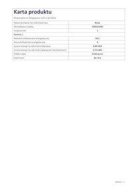 Oven Balay 3HB2010X0 66 L