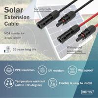 Digitus DK-SCEC64-0050 DK-SCEC64-0050 Zonne-energie verlengkabel 4 mm² Kabellengte 5 m - thumbnail