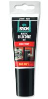 Siliconenkit High Temp Zwart Tube 60 ml Bison - Bison - thumbnail