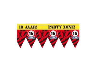 Paperdreams Party tape - 18 jaar