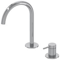 IVY Bond Wastafelmengkraan - 2-gats - bladmontage - uitloop - coldstart - Chroom 6100301 - thumbnail