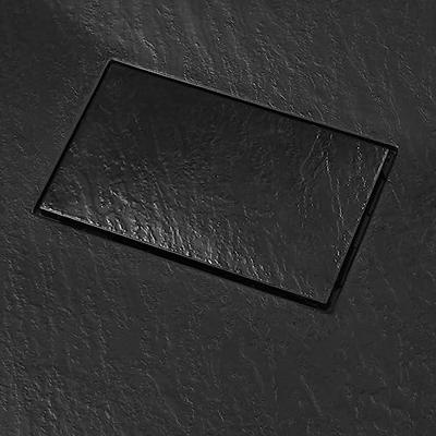 Douchebak 90x80 cm SMC zwart
