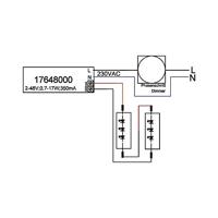 Brumberg 17648020 LED-converter 17 W 350 mA 47 V Dimbaar - thumbnail