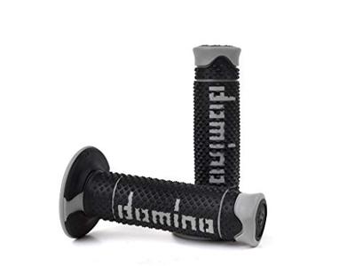 Domino rubber handvat "a260 rubber grip a260 sw/gr 120mm closed