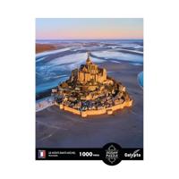Puzzel - SENTOSPHERE - Calypto - 1000 stukjes - Mont-Saint-Michel - Normandië - Zijdezachte afwerking - Vanaf 9 jaar - thumbnail