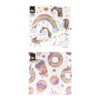 Servetten Fantasie 33x33cm, 16st. - thumbnail