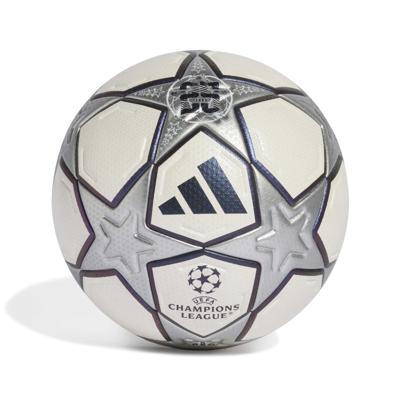 adidas UEFA Champions League Pro 25 Years Anniversary Voetbal Maat 5 Wit Zilver Blauw