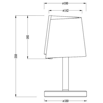 Deko Light Twister 346010 Tafellamp G9 25 W Wit Deko Light Twister 346010 Tafellamp G9 25 W Wit