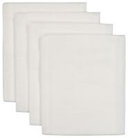 HEMA Hydrofieldoeken 60x60 wit - 4 stuks (wit) - thumbnail