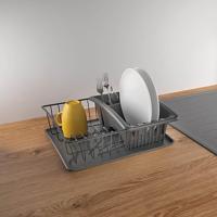 Metaltex afdruiprek aquatex plus lava zwart - thumbnail