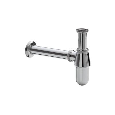 BWS Bekersifon Chroom Rond Inclusief Muurbuis En Rozet 5/4 x 32mm BWS Bekersifon Chroom Rond Inclusief Muurbuis En Rozet 5/4 x 32mm