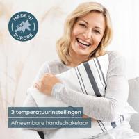 Beurer HK 25 white-grey Elektrisch kussen 100 W Grijs - thumbnail