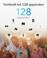 Cudy ac1200 wi-fi 4g lte-cat6 gigabit router lt700e mesh router (wit, mesh, nano simslot) - thumbnail