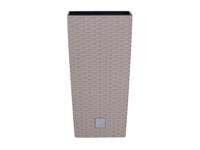 Prosperplast Plantenbak (29 x 29 x 55 cm, Mokka) - thumbnail