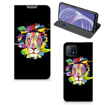 OPPO A73 5G Magnet Case Lion Color OPPO A73 5G Magnet Case Lion Color