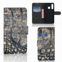 Huawei P30 Lite (2020) | Telefoonhoesje | Met pasjeshouder | Krokodillenprint - thumbnail