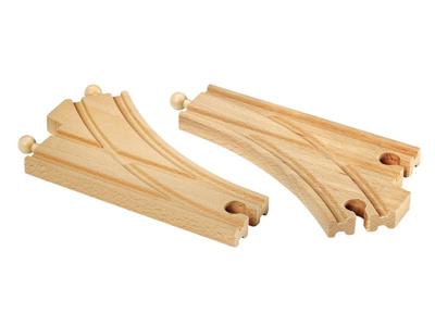 BRIO gebogen schakelsporen