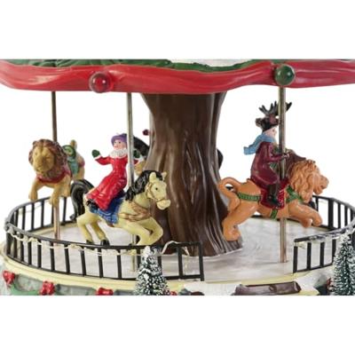 Kerstversiering DKD Home Decor Multicolour 25 x 24,5 x 26 cm - thumbnail