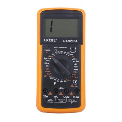 DT9205A LCD Digitale Multimeter voor het testen van de Diode / Transistor hFE Measuring functie DT9205A LCD Digitale Multimeter voor het testen van de Diode / Transistor hFE Measuring functie