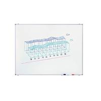 Smit Visual whiteboard, gelakt staal, magnetisch, 200 x 100 cm - thumbnail
