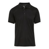 Ragetta RG264 Navigate Short Sleeve Polo - Black/Seal Grey - 3XL - thumbnail