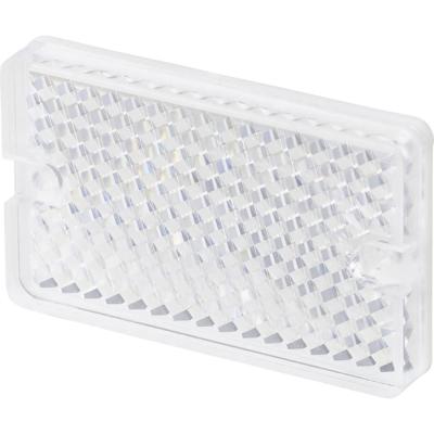 TRU COMPONENTS TC-9393068 Reflector Reflexie lichtsluis 65x40 1 stuk(s) TRU COMPONENTS TC-9393068 Reflector Reflexie lichtsluis 65x40 1 stuk(s)