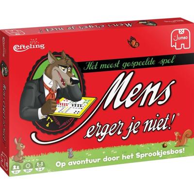 Jumbo mens erger je niet sprookjesboom bordspel