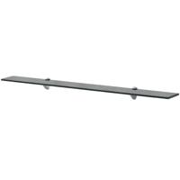 VidaXL Zwevend schap 100x10 cm 8 mm glas - thumbnail