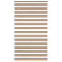 Zebra Blind 120x200 cm stofbreedte 115,9 cm polyester zandbruin - thumbnail