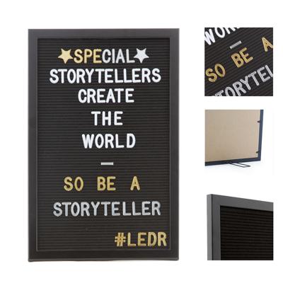 Cotton Ball Lights Letterbord volledig zwart - Letterboard Volledig Zwart